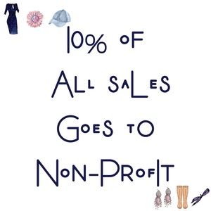10% of All Sales goes to Non-Profit